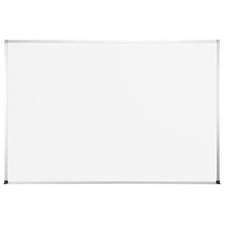 BEST-RITE MFG. Best Rite 2H1NC 3 x 4 ABC Aluminum Trim TuF Rite Dry Erase White Board 2H1NC